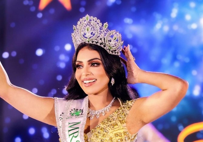 Debanjali Kamstra yang berpangkalan di Dubai dimahkotakan Mrs Earth 2023