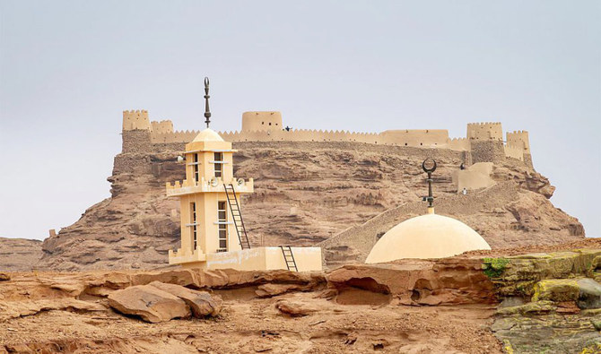 Istana Zaabal, kubu era Nabatean di Sakaka, barat laut Arab Saudi